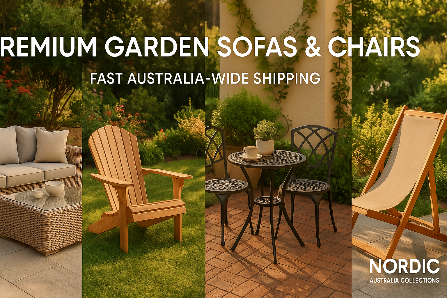 The Complete Guide to Creating Your Dream Australian Garden Retreat with Premium Sofas & Chairs