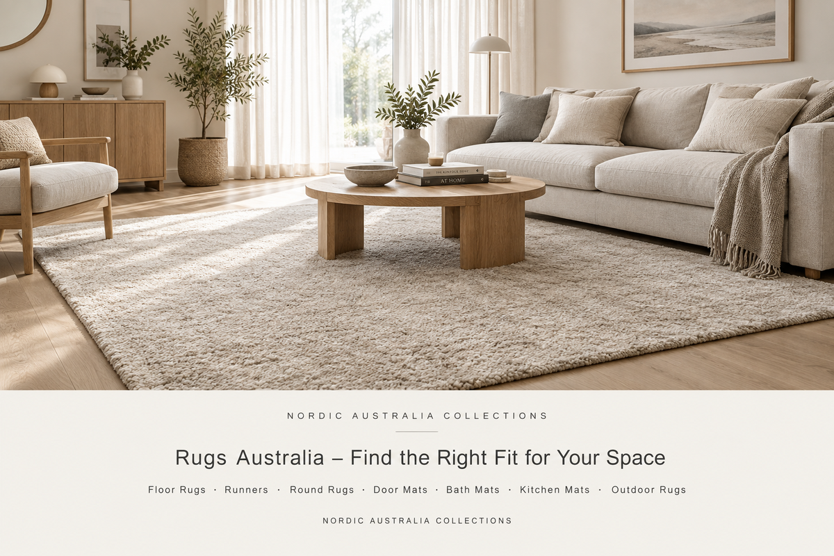 Rugs Australia: find the right fit for your space Browse floor rugs, runners, round rugs, door mats, bath mats