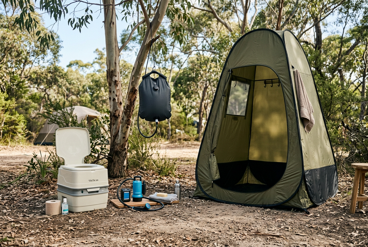 Camping Toilets, Showers & Privacy Tents Australia