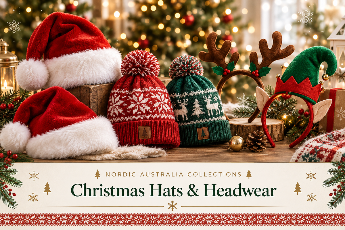 Christmas Hats & Headwear