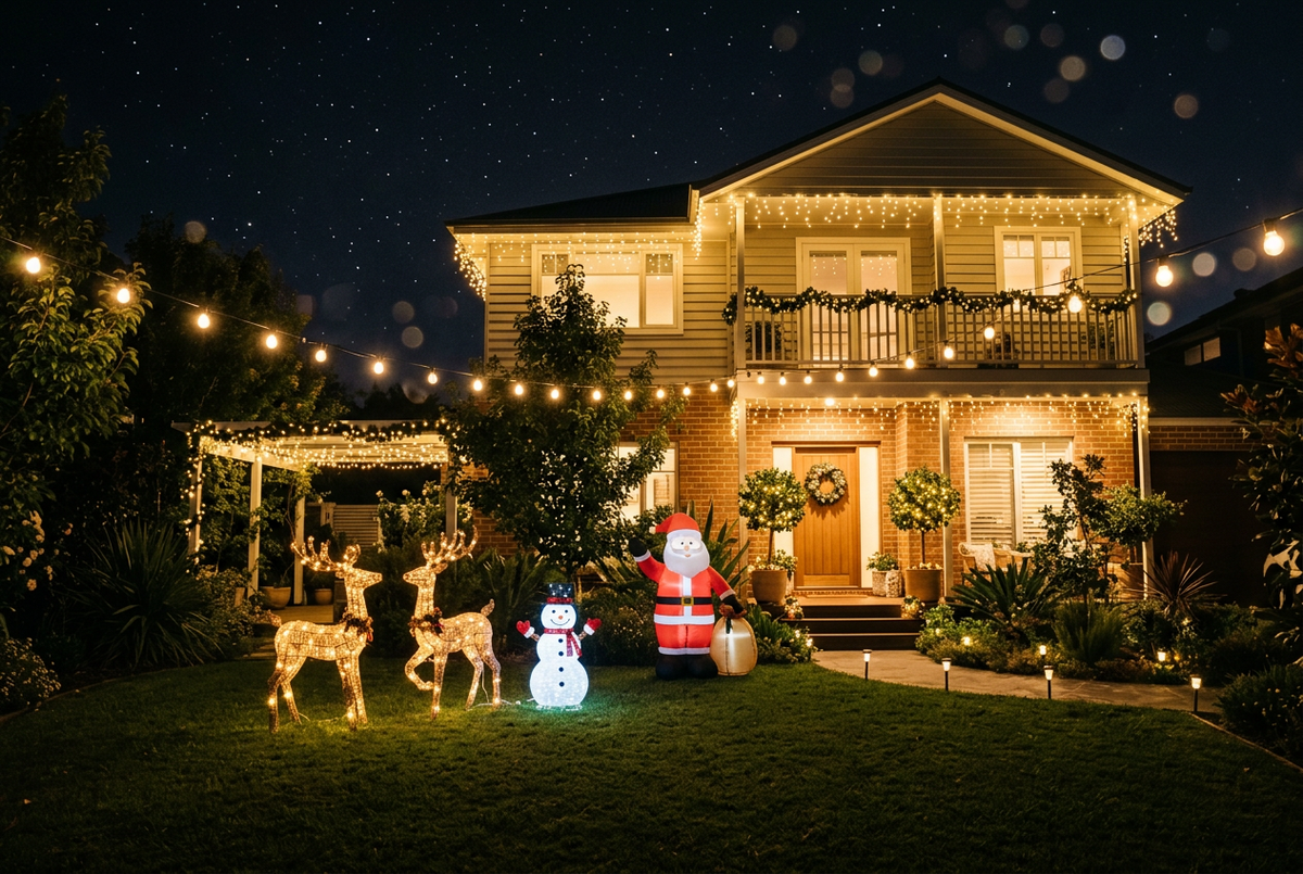 Christmas Lights & Outdoor Decorations