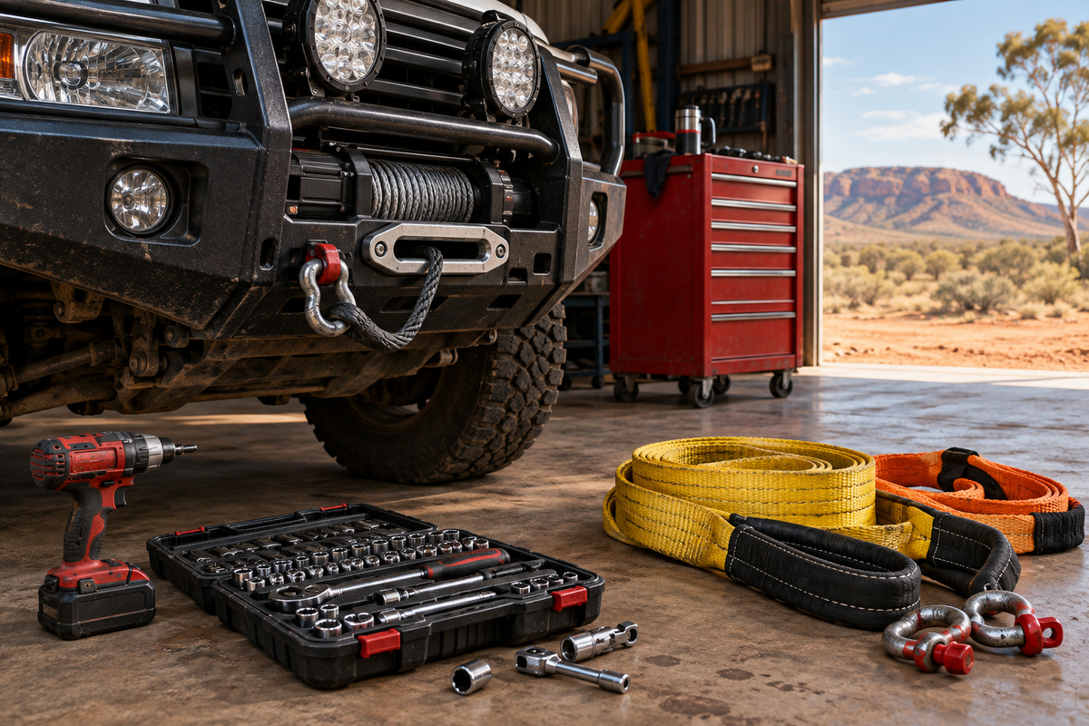 Automotive & Tools Australia: 4WD recovery gear, winches and power tools
