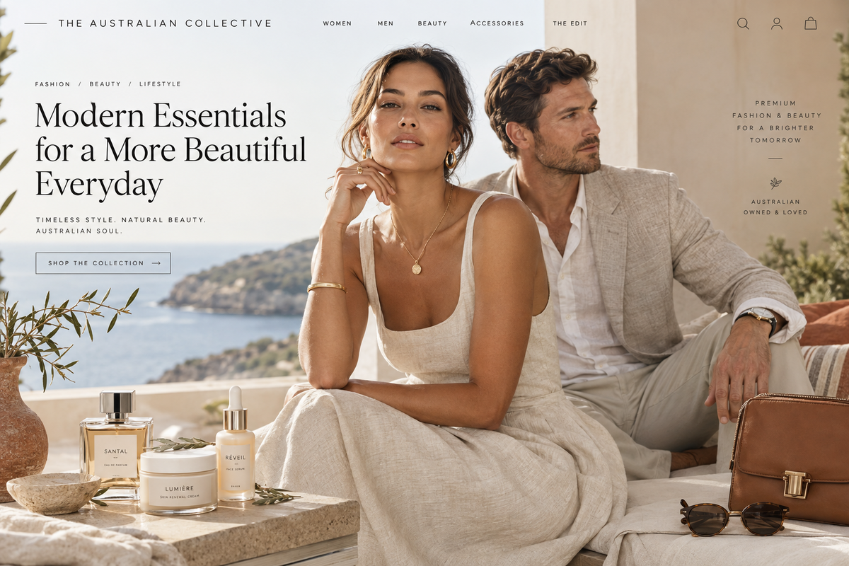 Fashion & Beauty Australia: women's and men's clothing, accessories and beauty