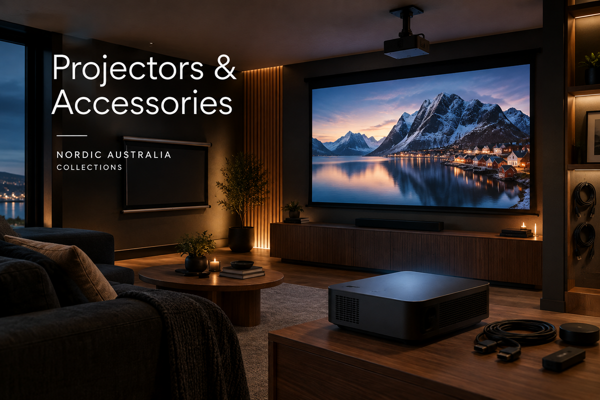 Projectors & Accessories - 4K, Portable, Home Theater & Professional