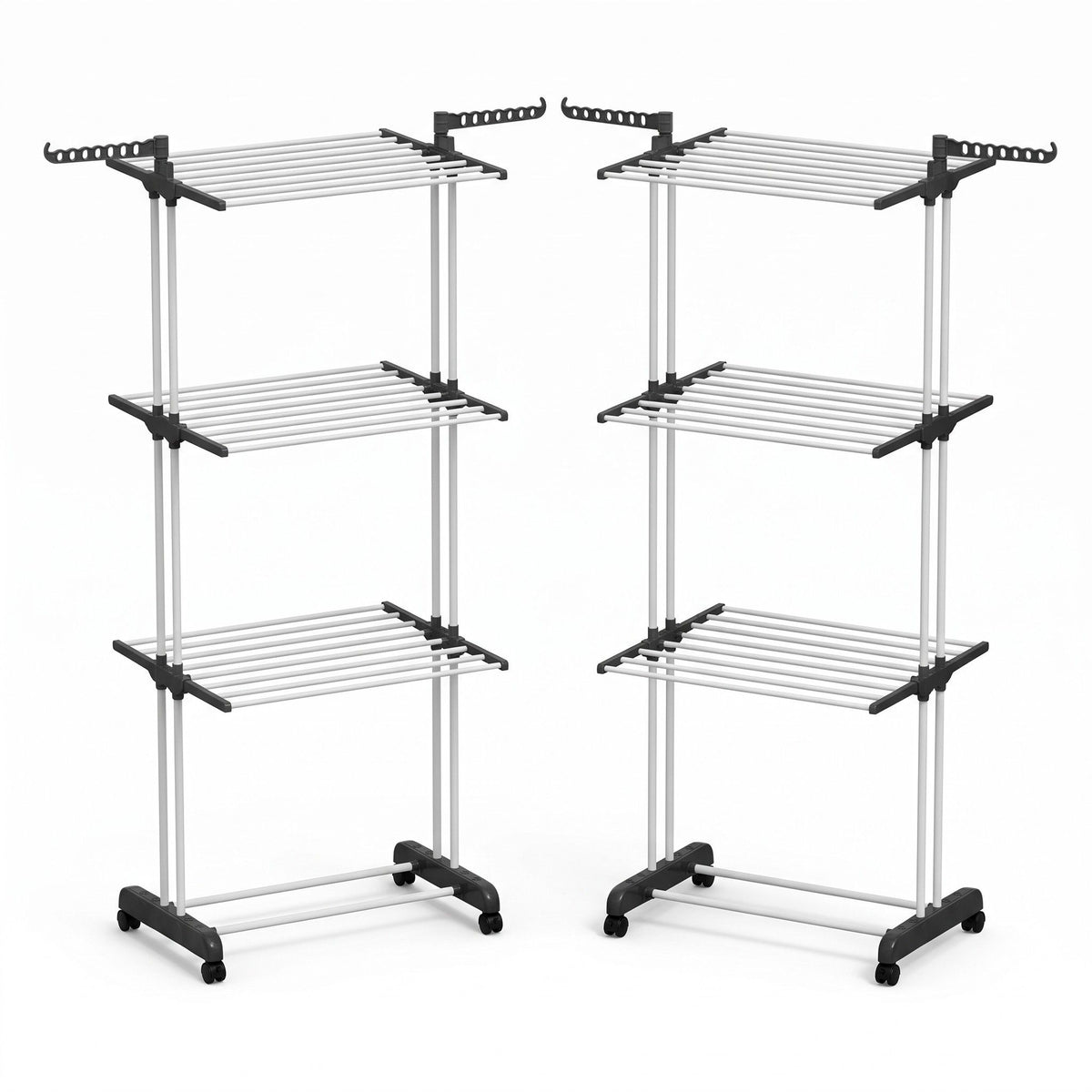Artiss 2X Clothes Drying Rack 173cm Coat Airer Hanger Foldable