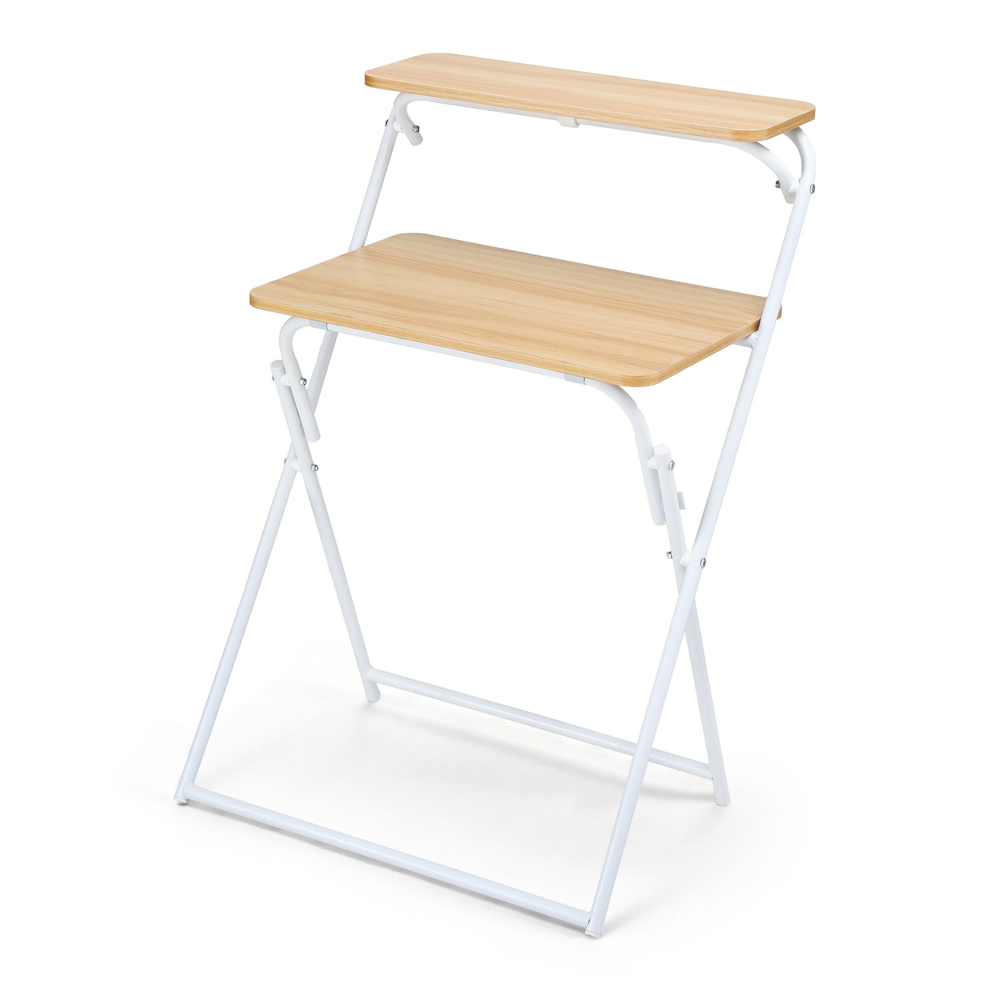 Artiss Laptop Desk Foldable Study Desk Home Office Oak