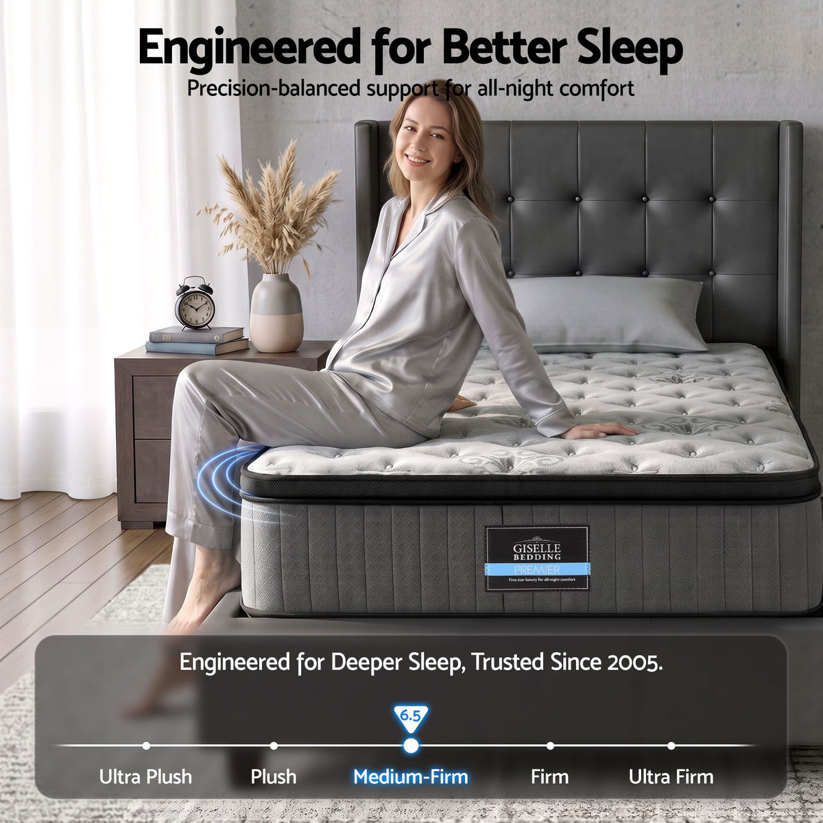 Bed Mattress Giselle 34cm Single