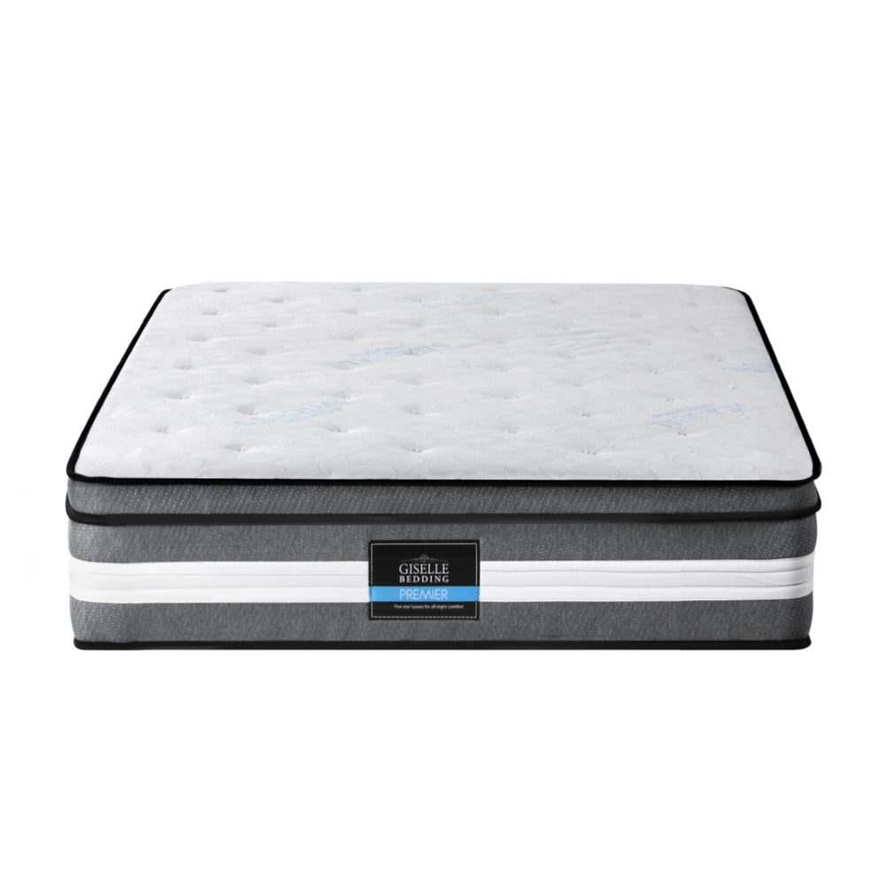 Giselle Bedding 30cm Mattress Gel Foam Pocket Spring Single