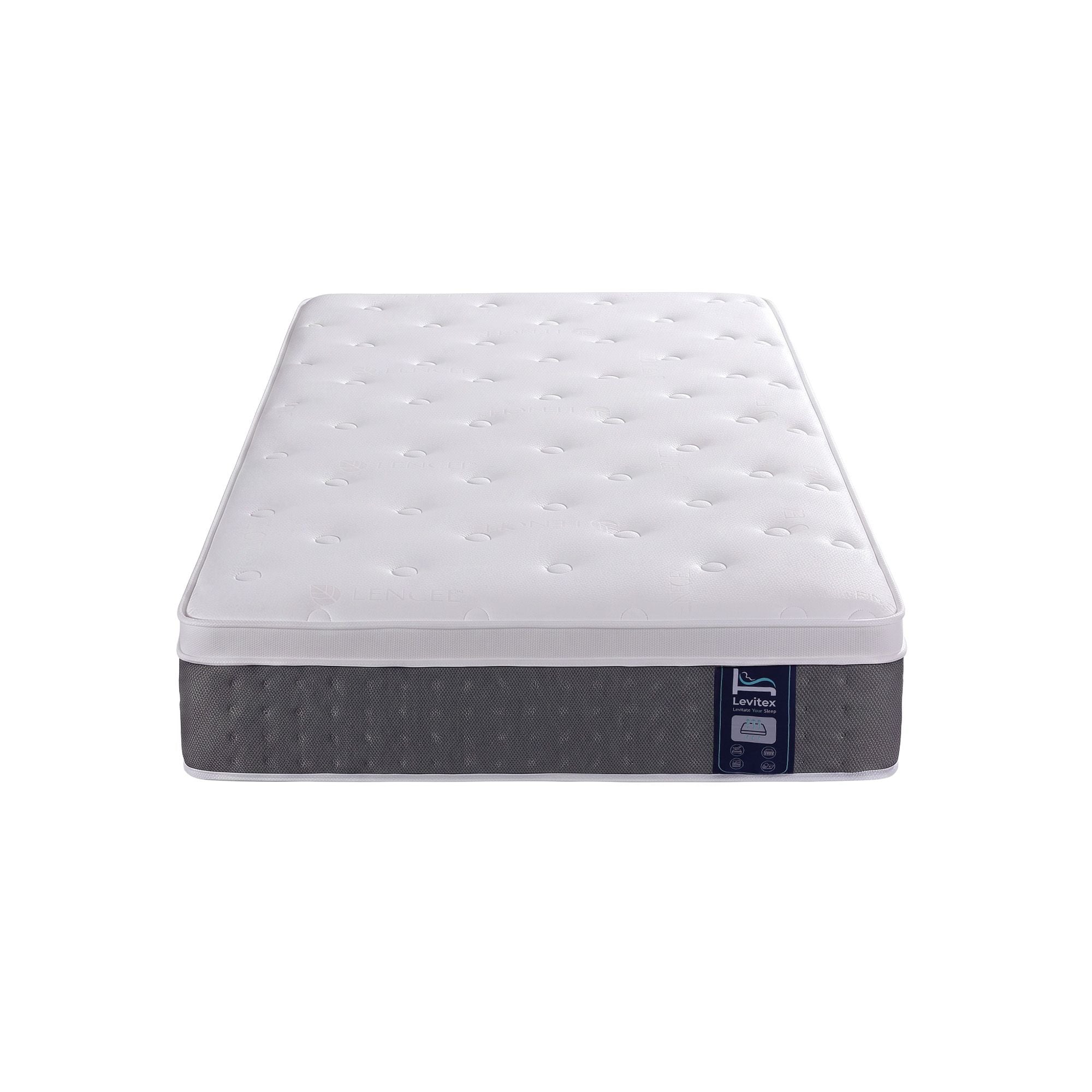 Levitex Single Mattress Lumbar Support 5-Zone Individual Pocket Spring 30CM