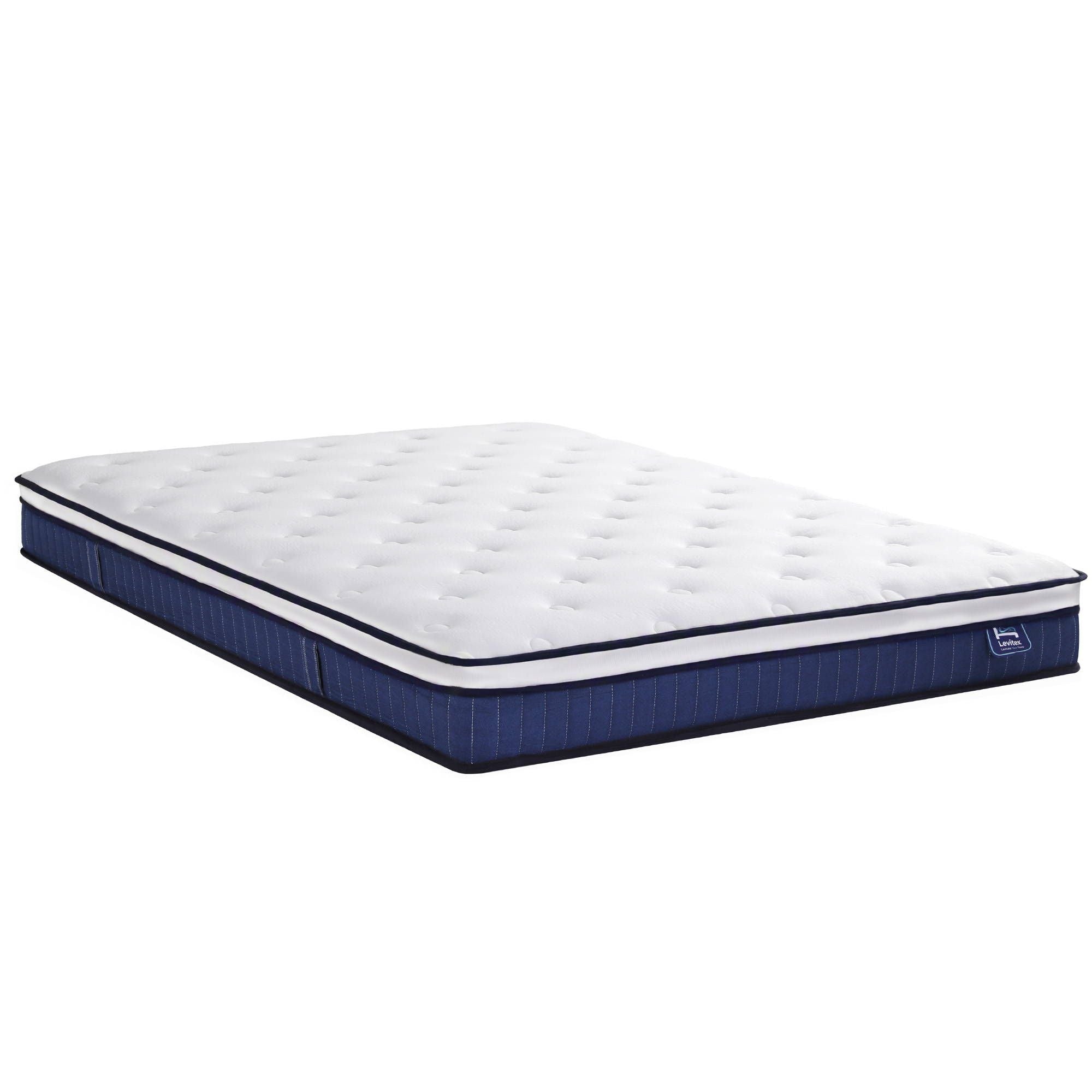 Levitex Double Mattress 23CM With Pocket Spring & Cooling Gel Foam, Medium-Firm Full-Body Support, Mattresses In A Box