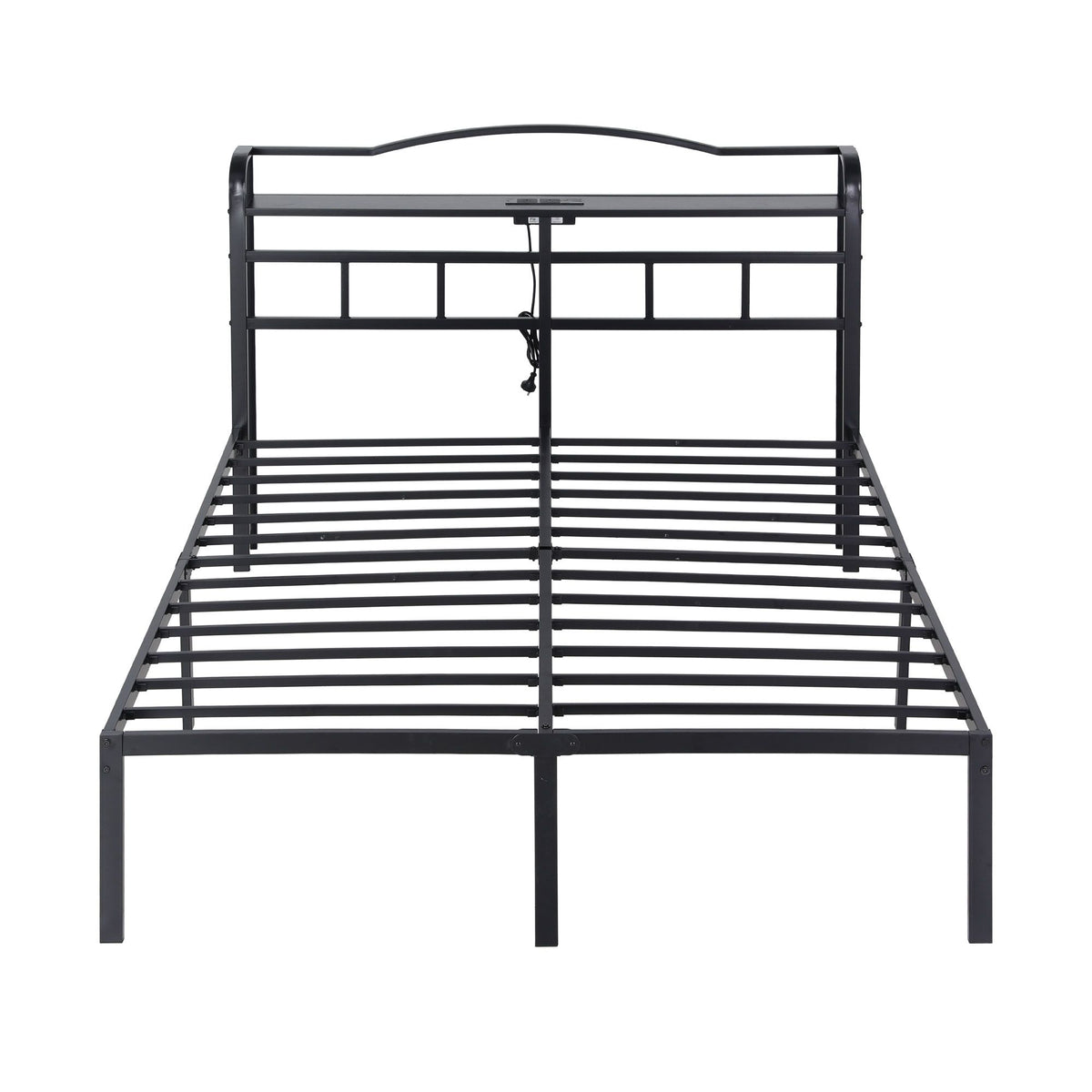 Artiss Bed Frame Queen Size with Charging Station WAVE