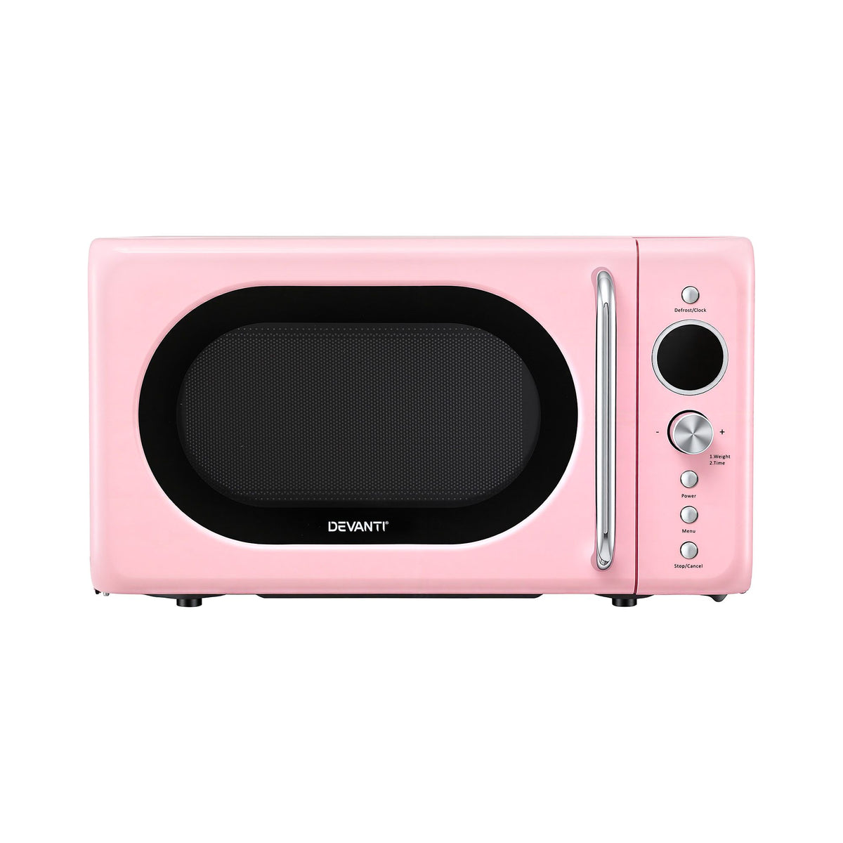 Devanti 20L Microwave Oven 700W Pink