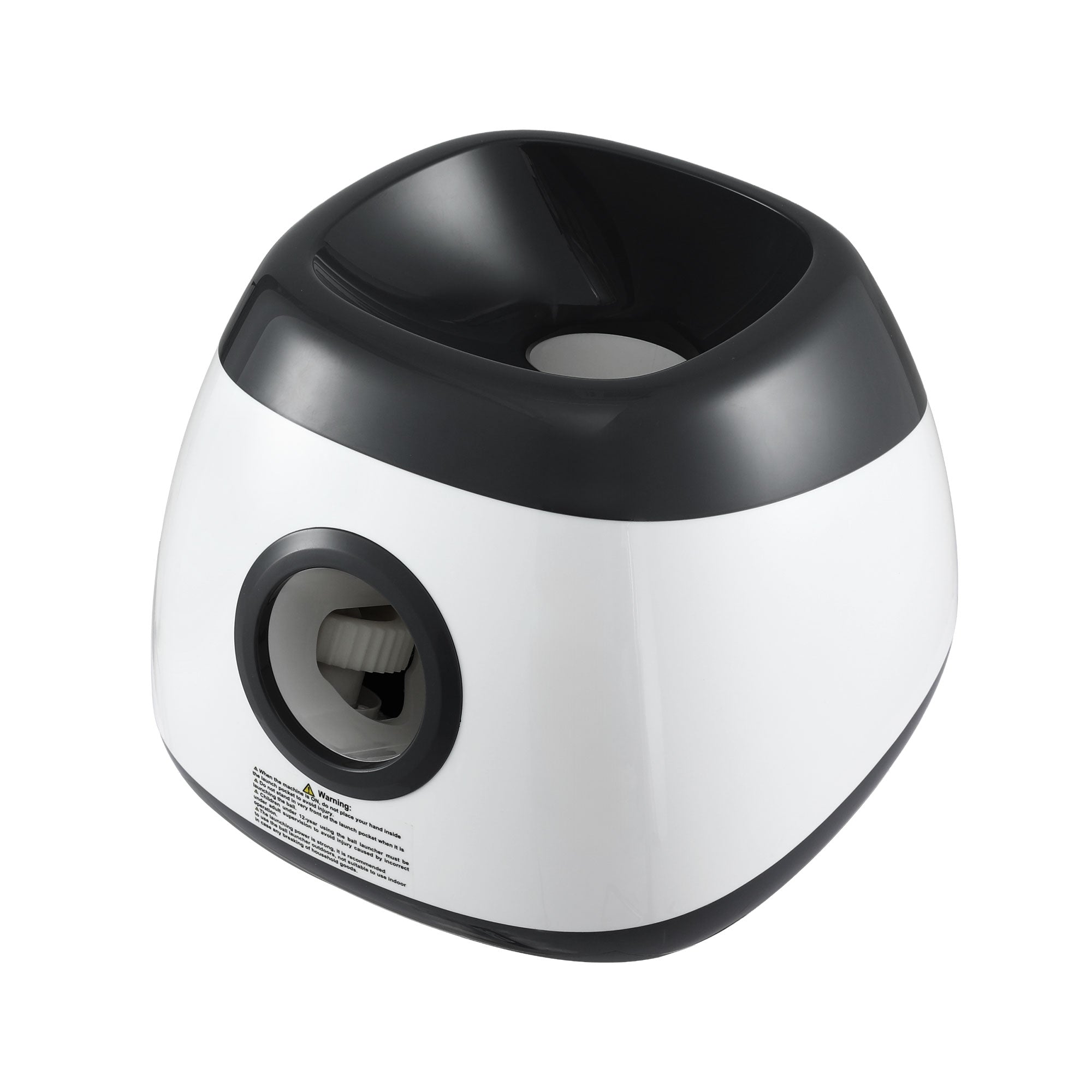 i.Pet Dog Ball Launcher Thrower with 6 ETPU Balls & 14/18/22m Launch Distance Black