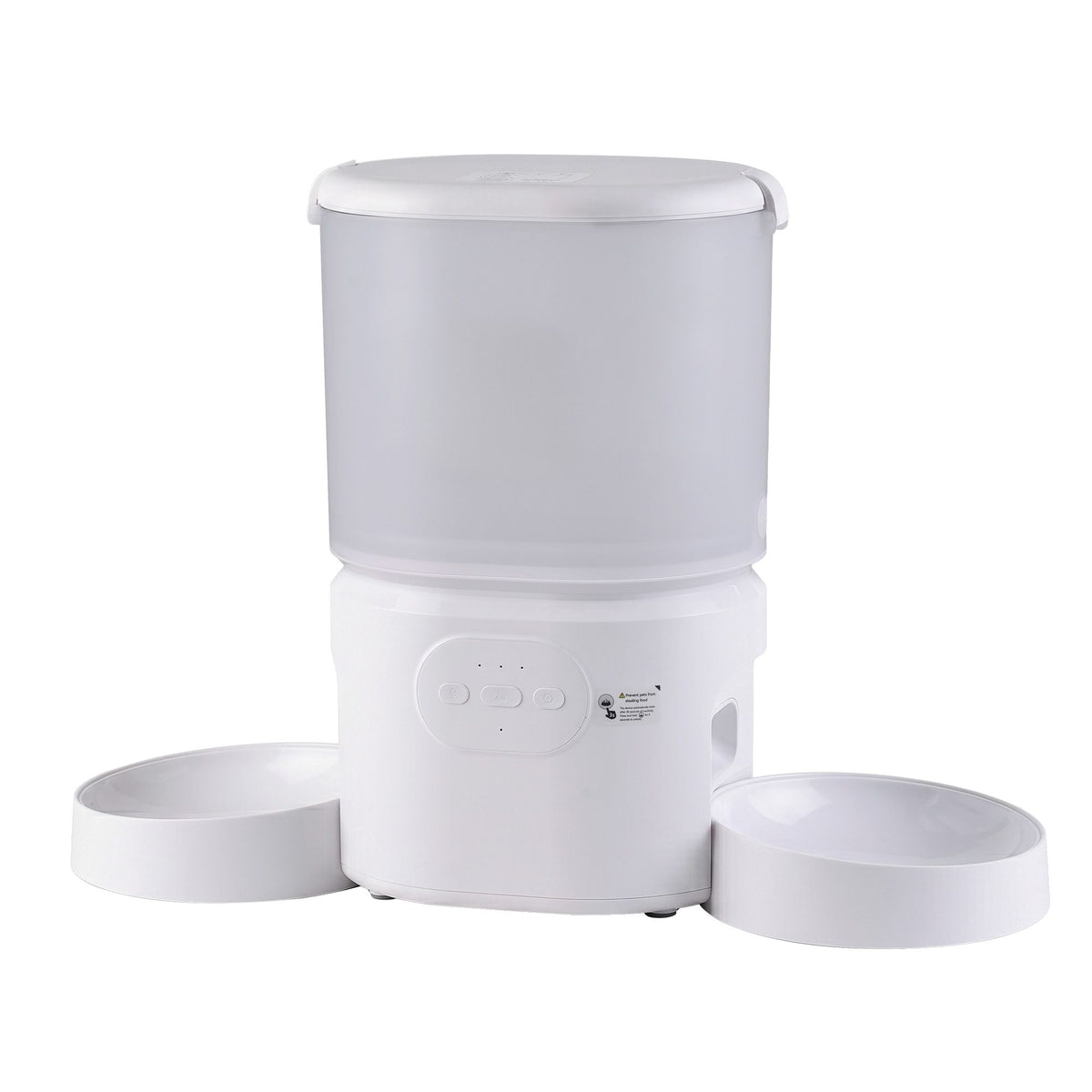 i.Pet 5L Automatic Pet Feeder Dual Bowl Smart Dispenser APP Control Cats Dogs