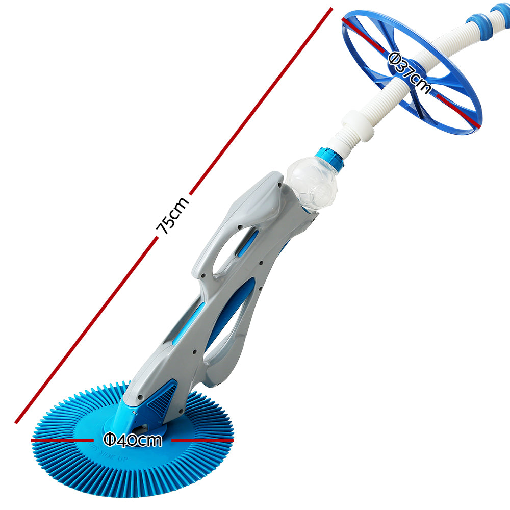 Aqua Buddy Swimming Pool Cleaner Automatic Vacuum Suction 10M Hose