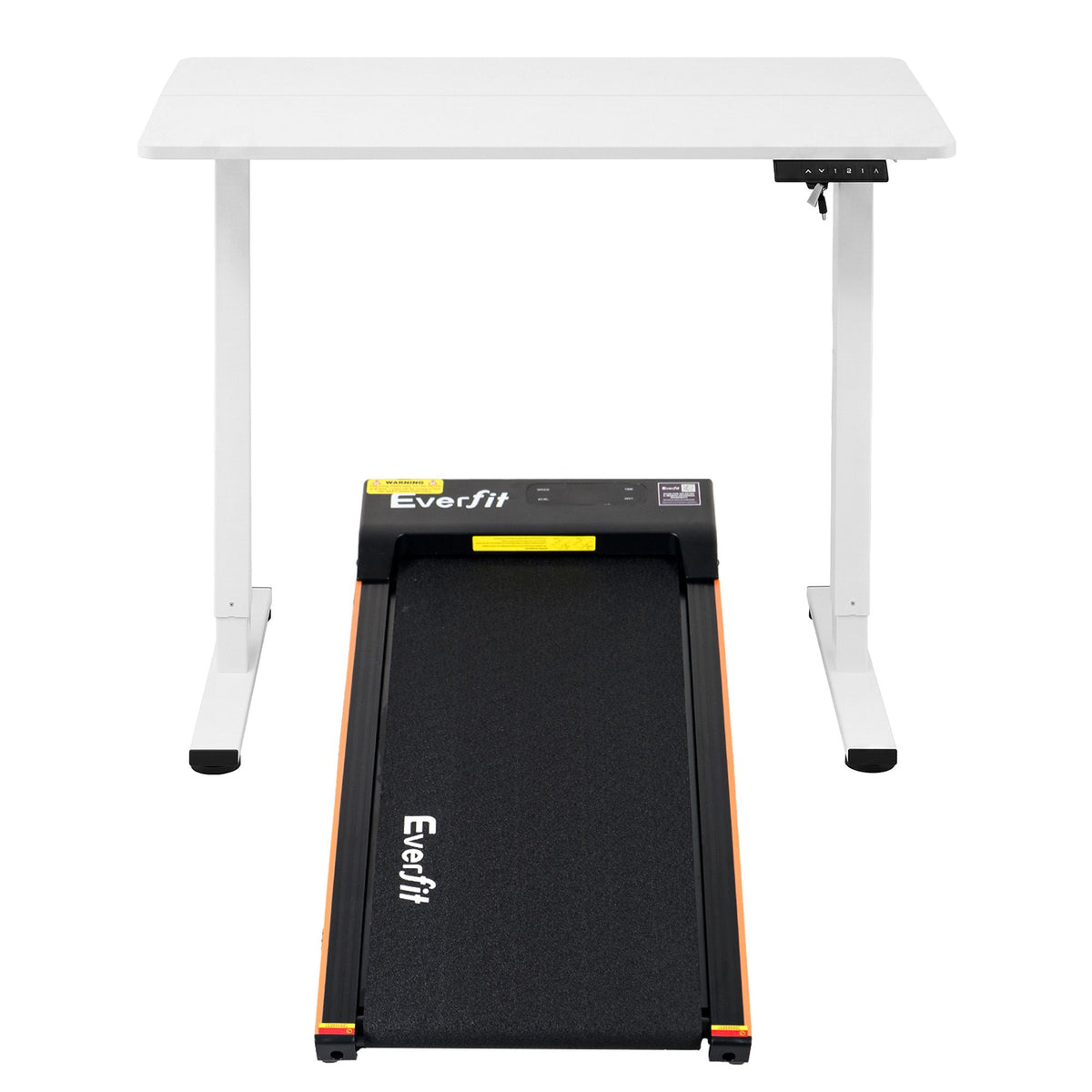 Artiss 100cm Standing Desk Treadmill Motorised Home Office White