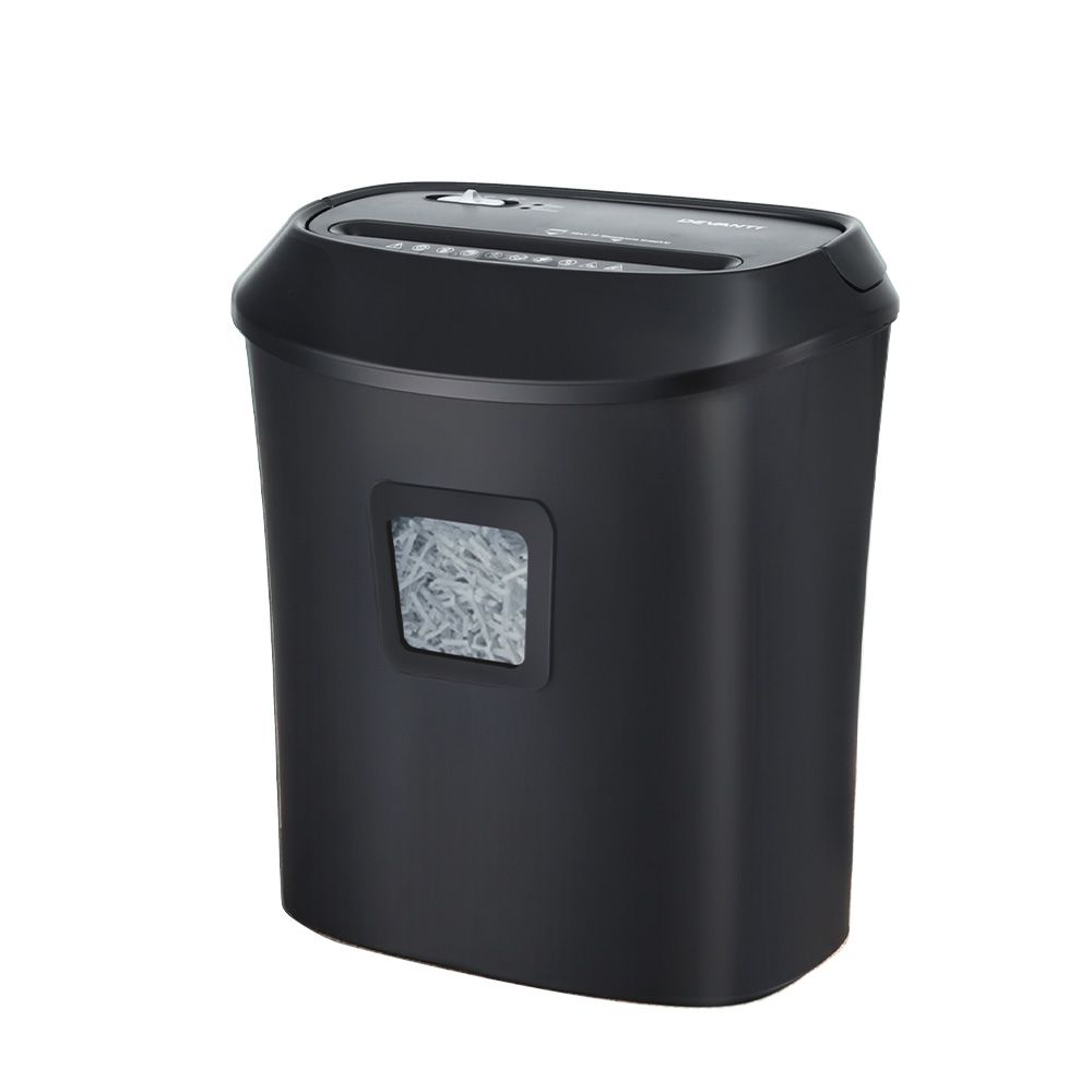 Devanti Electric Paper Shredder for Home Office 10 A4 Paper Sheet Cross-Cut Paper