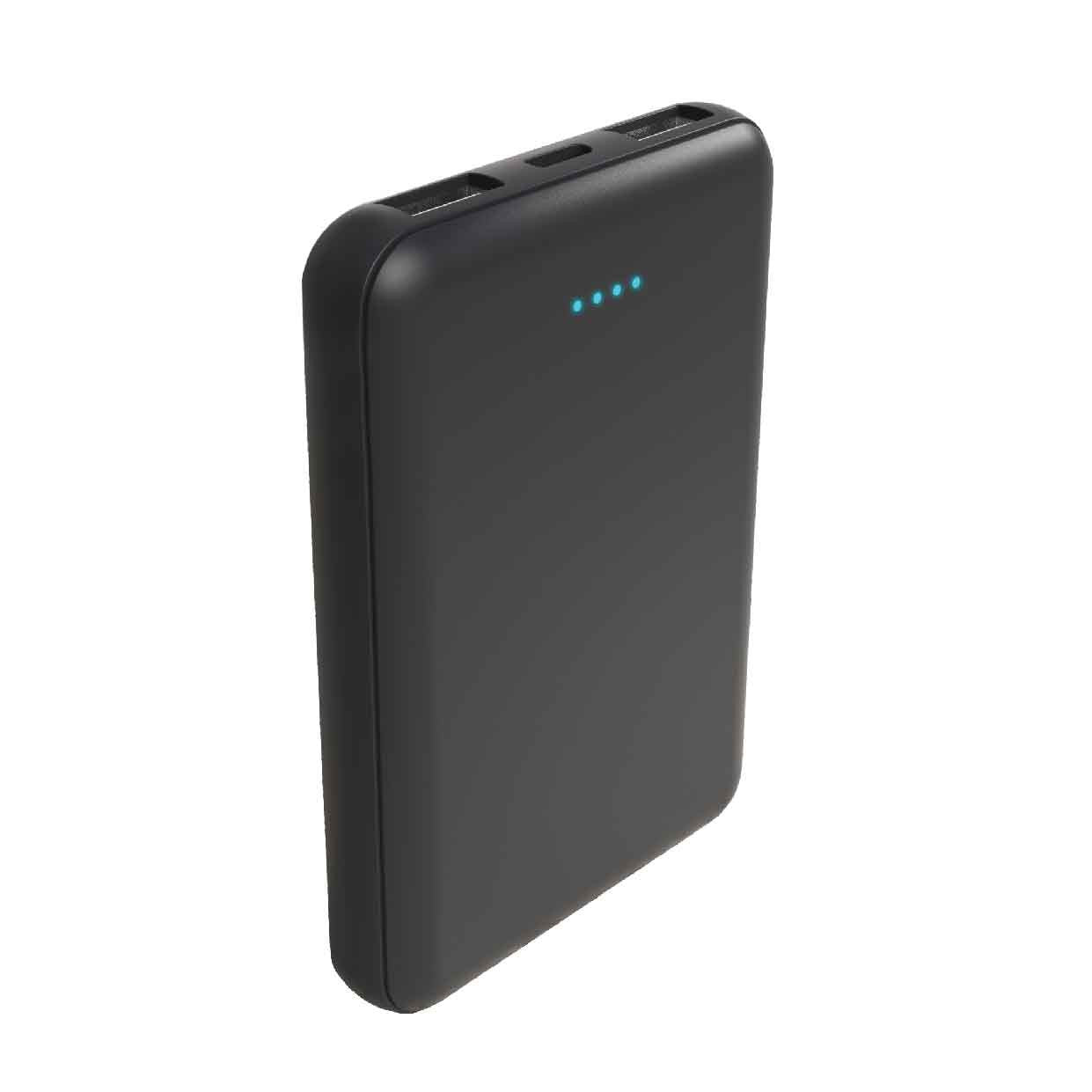 Laser 5000mAh Powerbank Charcoal
