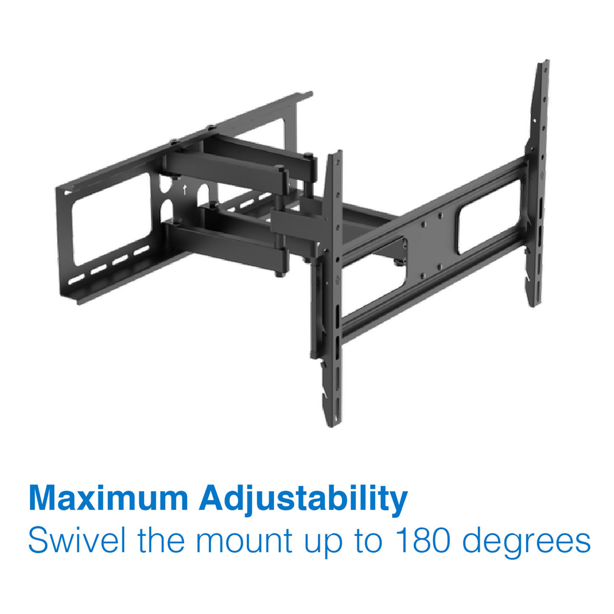 Laser Medium Full Motion TV Wall Mount for 32 inches -55 inches Panels