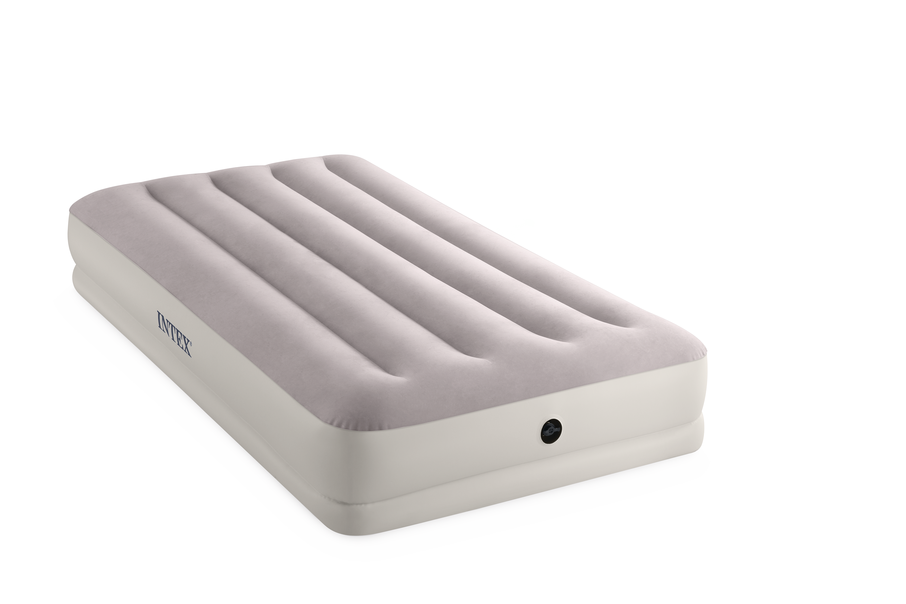 Intex Single (Twin) Dura-Beam Prestige Mid-Rise Airbed w/ USB150 Pump - 64177