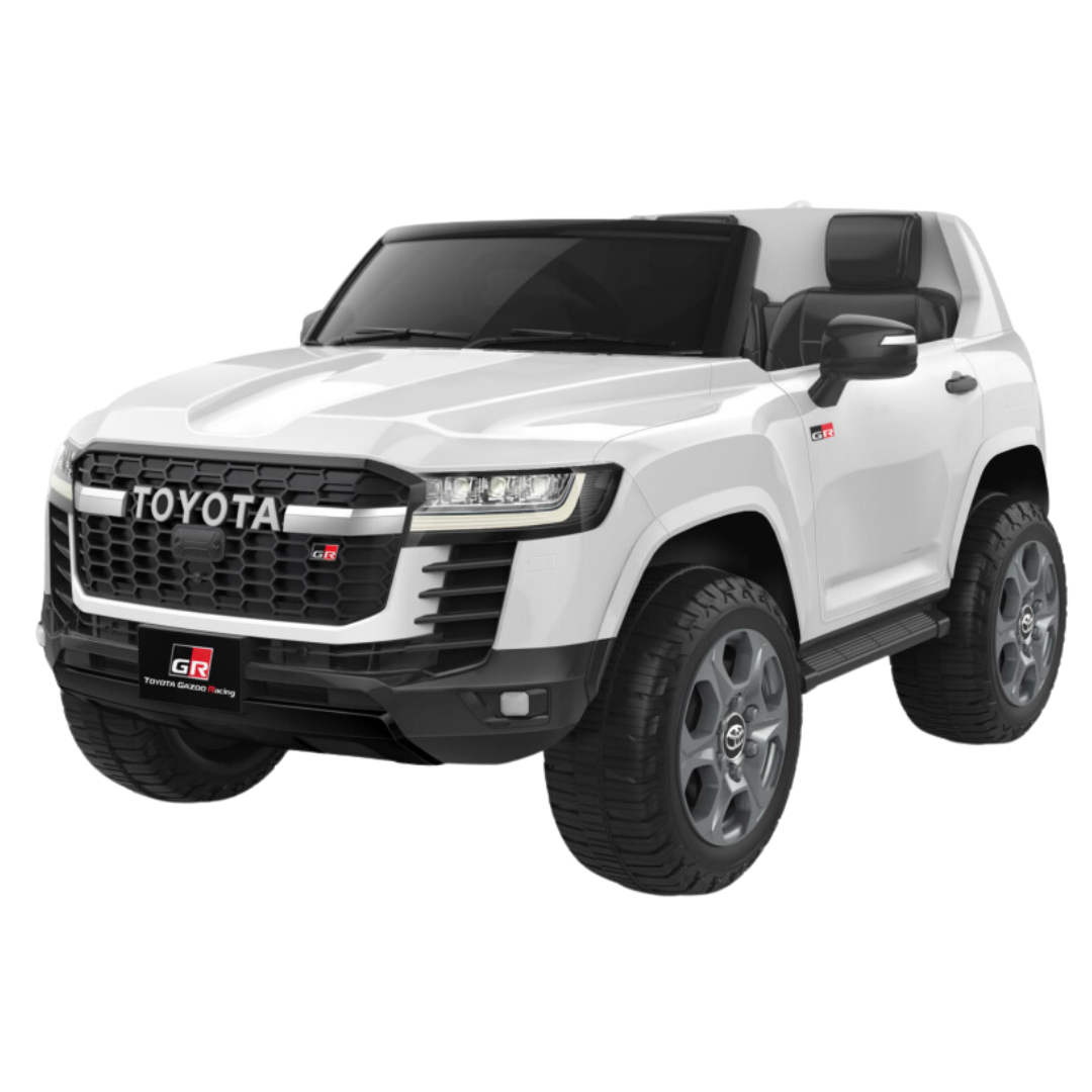 Volta Toyota Landcruiser 12V Kids Ride On Car Smart Control 3+ SHP5077_WHT