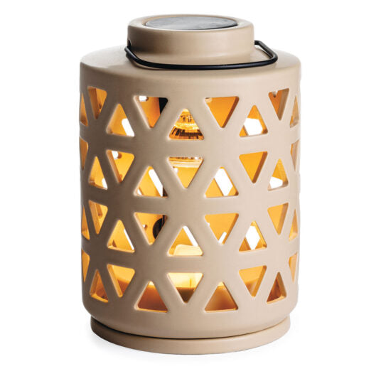 Geo Lantern Canopy Illumination Warmer - RRP $49.95 - Wholesale