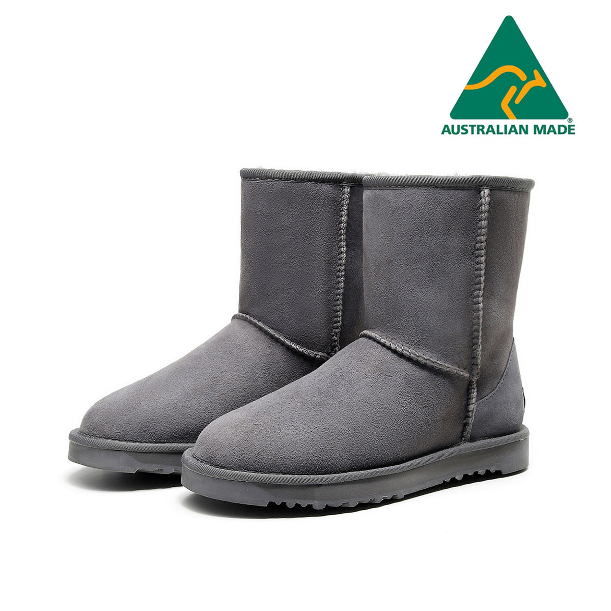 SHORT CLASSIC BOOTS 990225 MADE IN AUSTRALIA - MEN - Grey / AUS Ladies5/Men3/EU35/22.5cm