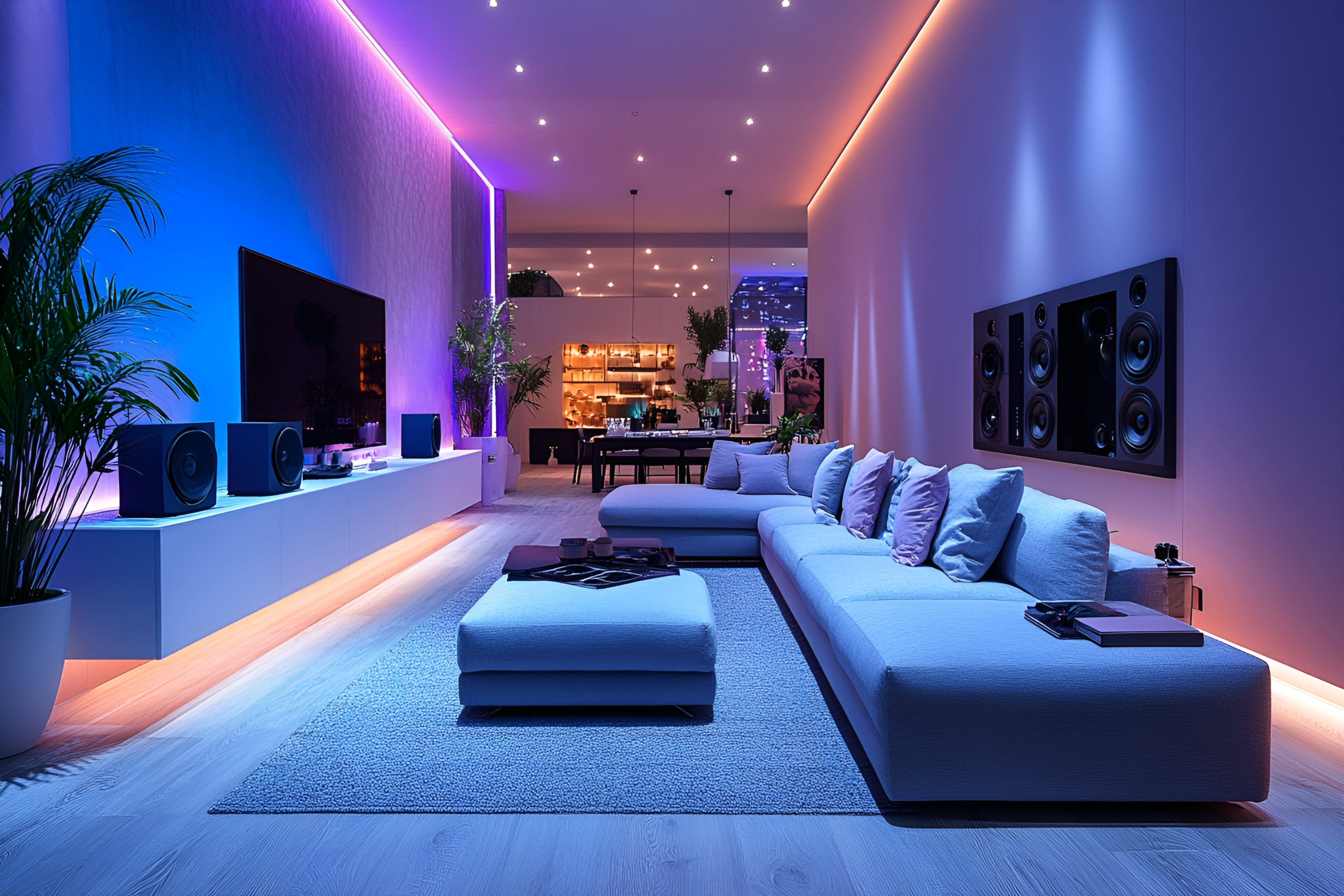 RGB+CCT LED Strip 24W/roll 785LM/roll Remote control