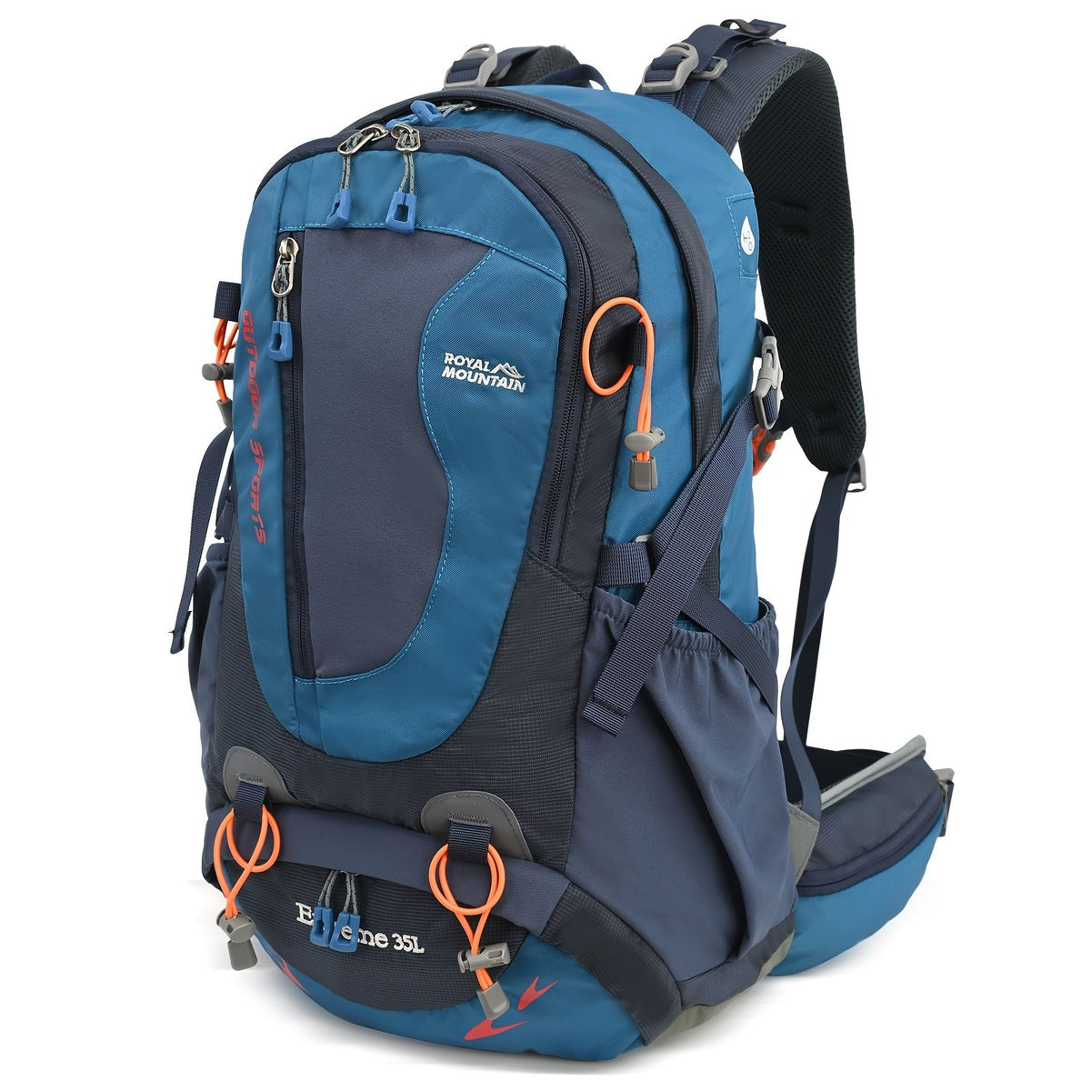 Black Royal Mountain backpack, Extreme 35L backpack, travel backpack, outdoor backpack, high-quality backpack, Australian bush backpack, camping gear, hiking backpack 35L