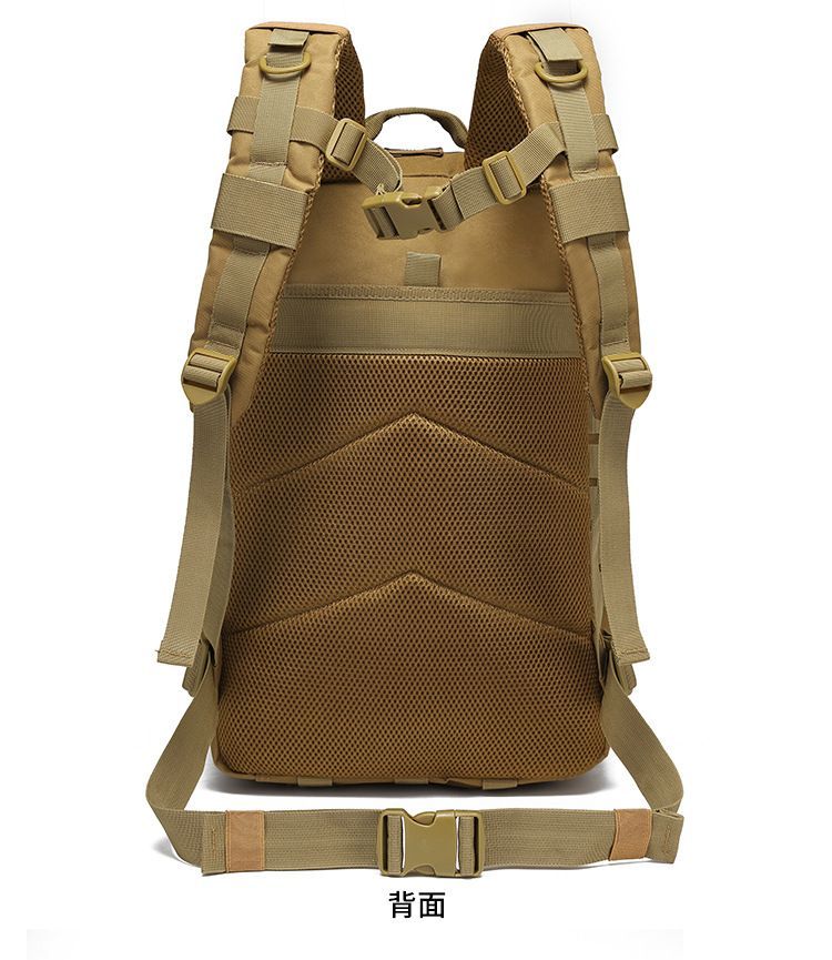 Tactical Backpack Travel Backpack Outdoor Backpack Durable Backpack Organized - Gray - Size Routine 45L