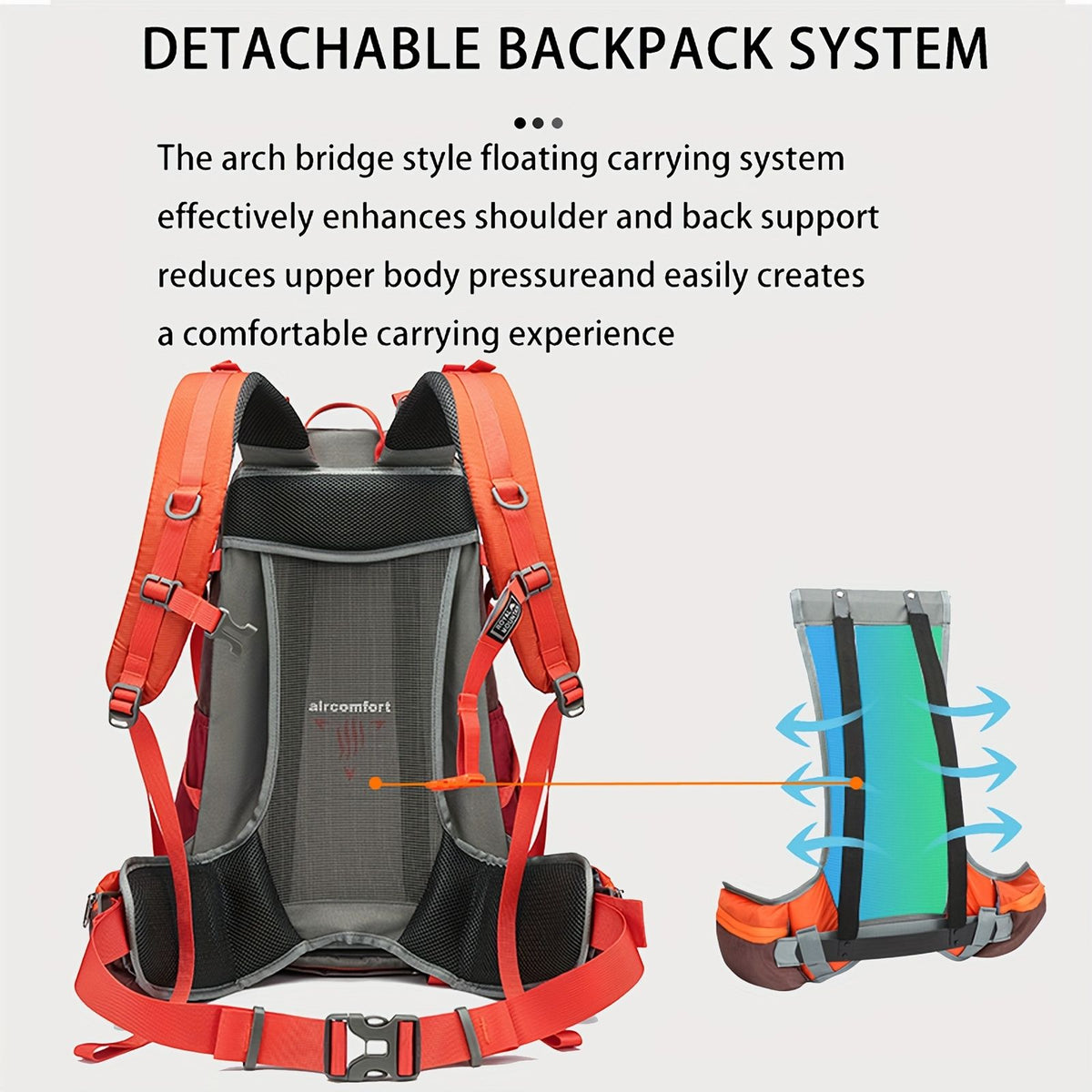 Blue Black Royal Mountain backpack, Extreme 35L backpack, travel backpack, outdoor backpack, high-quality backpack, Australian bush backpack, camping gear, hiking backpack 35L