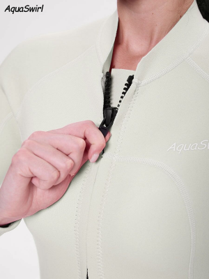 2MM jellyfish suit diving wet clothes jellyfish suit snorkeling swimsuit super elastic skin-friendly 2-piece jumpsuit+stockings