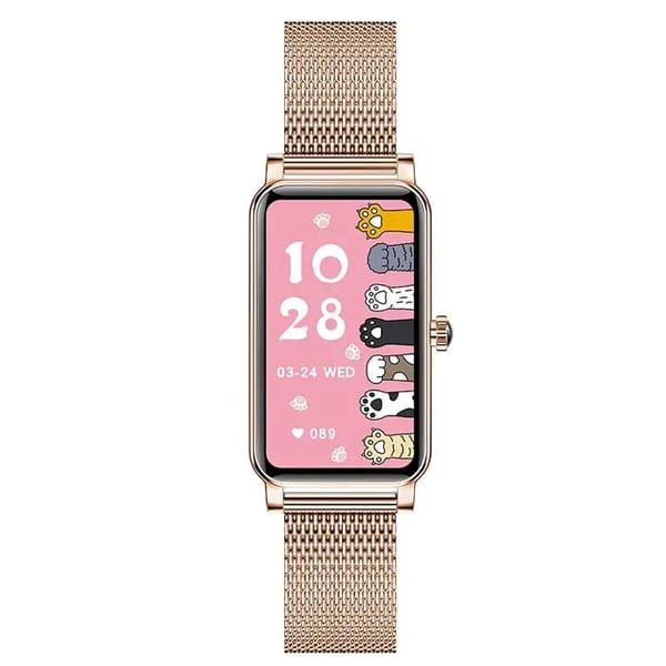 Women's Smart Watch with Mesh Strap