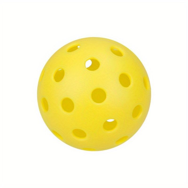 12pcs Pickleball, 40-hole seamless one-piece design, aerodynamic construction, excellent stability, rough matte surface enhances ball control, suitable for competitive Pickleball games