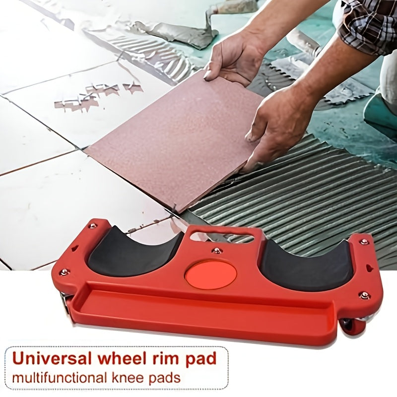 【Three-Level Knee Brace · Scenario-Based Design】Flexible side support, abrasion-resistant cushioning, extended stability—specially designed for sports and labor, offering comprehensive knee protection to empower your free movement and peace of mind!(Red)