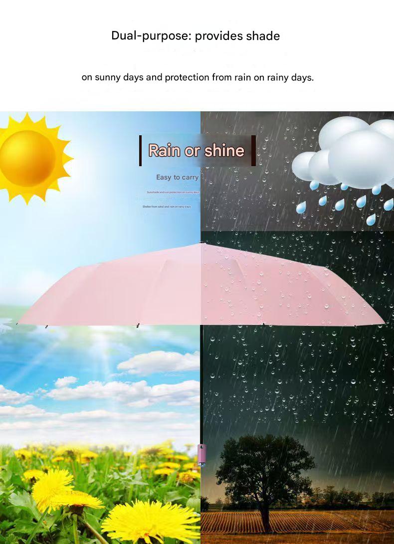 "More Than Sheltering Rain, It Illuminates Your Path — The 10-Rib Flashlight Umbrella, a Portable Sense of Security for the City's Night Returners."