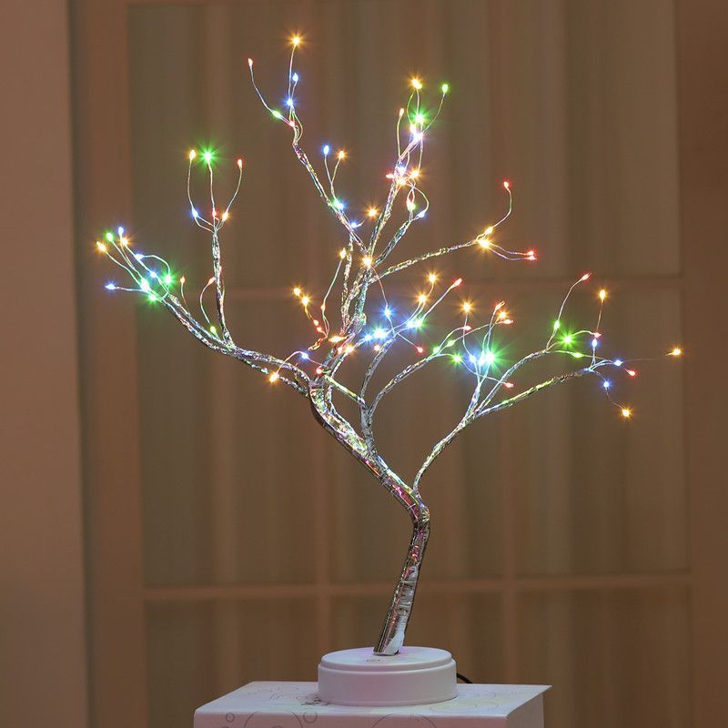 Pearl Night Light Tree, LED Decorative Lamp, Bedroom Decoration, Couple Bedroom, Entryway Decoration, Bedside Lamp, Christmas Decoration, Halloween Decoration, Thanksgiving Decoration, Australian Home Decor - tree - Size 6