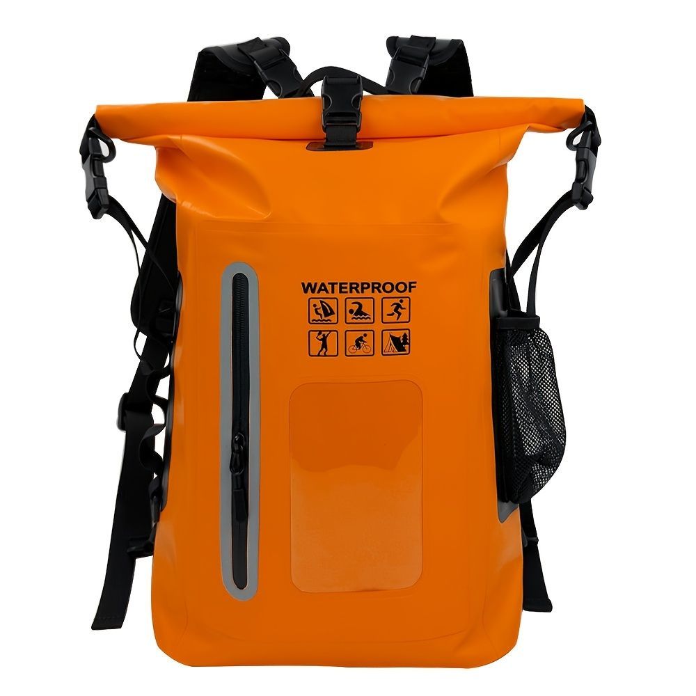 waterproof backpack, dry-wet separation, outdoor sports backpack, fishing backpack, camping backpack, canyoning backpack, swimming backpack, rafting backpack, waterproof gear, Australia outdoor backpack, hiking backpack water resistant - Gray - Size 25L