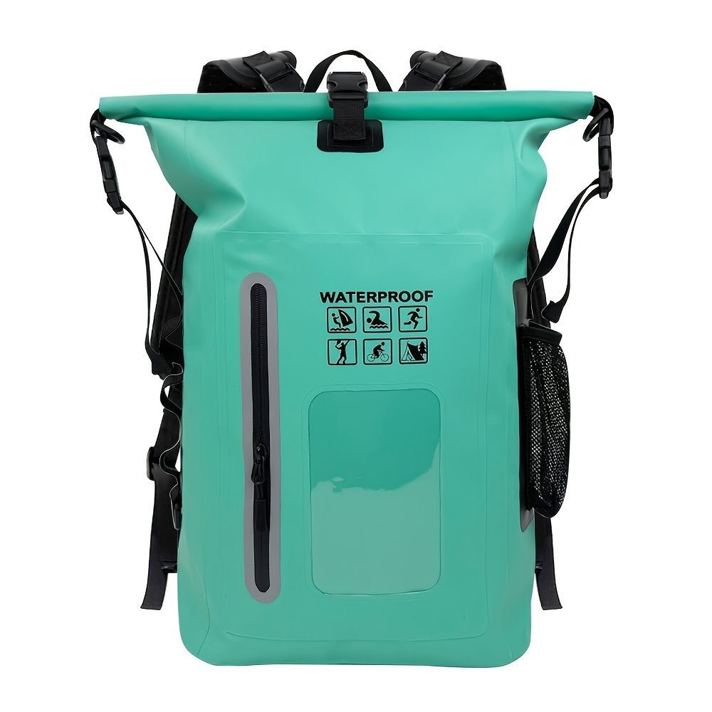 waterproof backpack, dry-wet separation, outdoor sports backpack, fishing backpack, camping backpack, canyoning backpack, swimming backpack, rafting backpack, waterproof gear, Australia outdoor backpack, hiking backpack water resistant - Gray - Size 25L