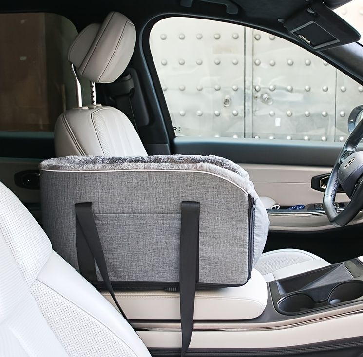 dog car seat, pet travel safety, dog comfort car seat, secure dog seat, Australian pet travel, durable dog car seat, plush dog car seat, easy clean dog seat