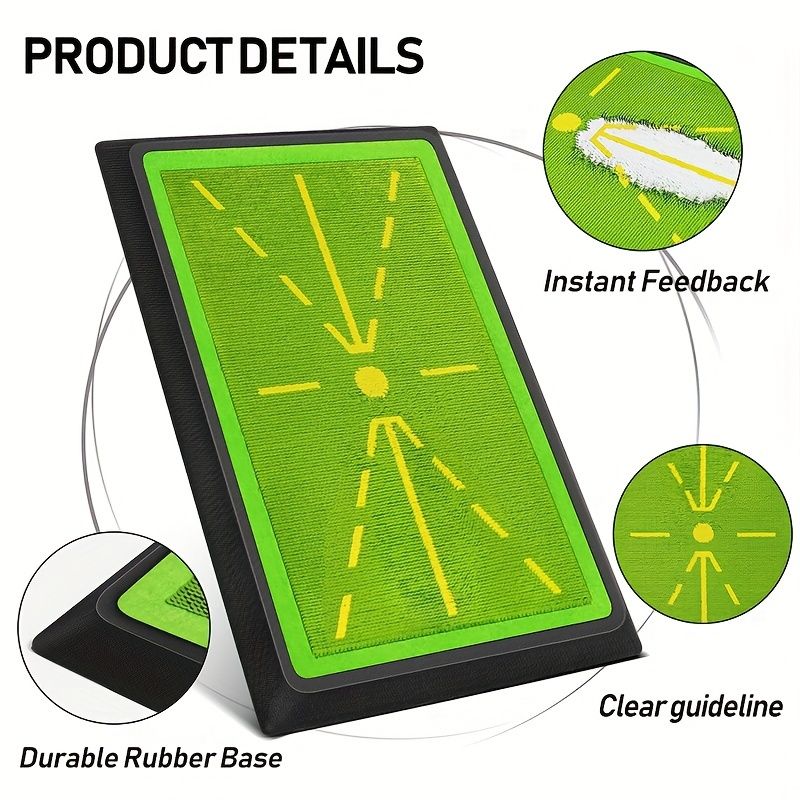1 golf training mat, for swing detection, hitting, golf tracking detection, golf swing practice mat