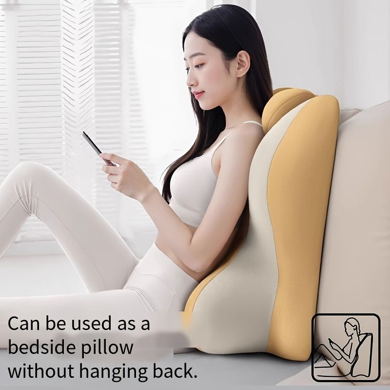Bed Stomach-Sleep Pillow - Multi-functional Prone Position Pillow for Stomach Sleeping, Phone Use, Reading, Couples Fun Play, Intimacy Aid for Couples, Bed Hip Elevation Tool, Pā Pā Pillow(BLUE)