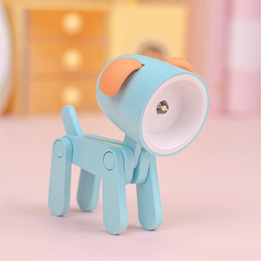 Bendable Animal Night Light 3-Pack – Mini LED Desk Lamp with Warm White Glow | Choose Your Color | Posable Joints for Kids, Students, Bedside & Gifts(green)| Please choose 3 items to complete your purchase