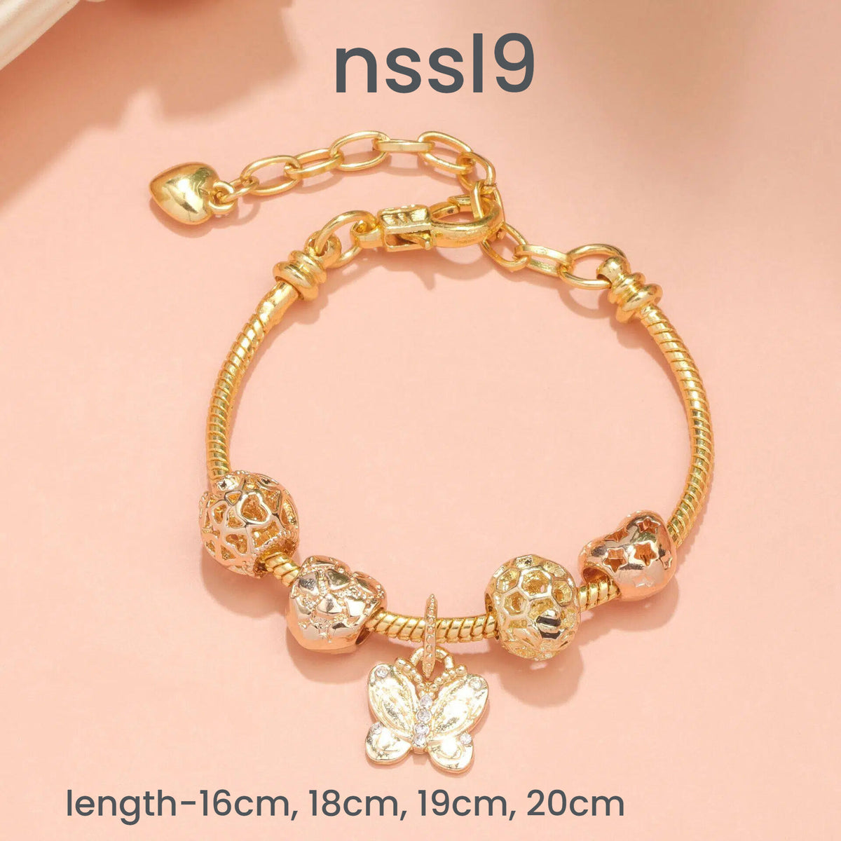 10 Styles Charm Bracelets Set: Colorful Alloy & Glass Beaded Bracelets,Buy 2 for Better Price(double)