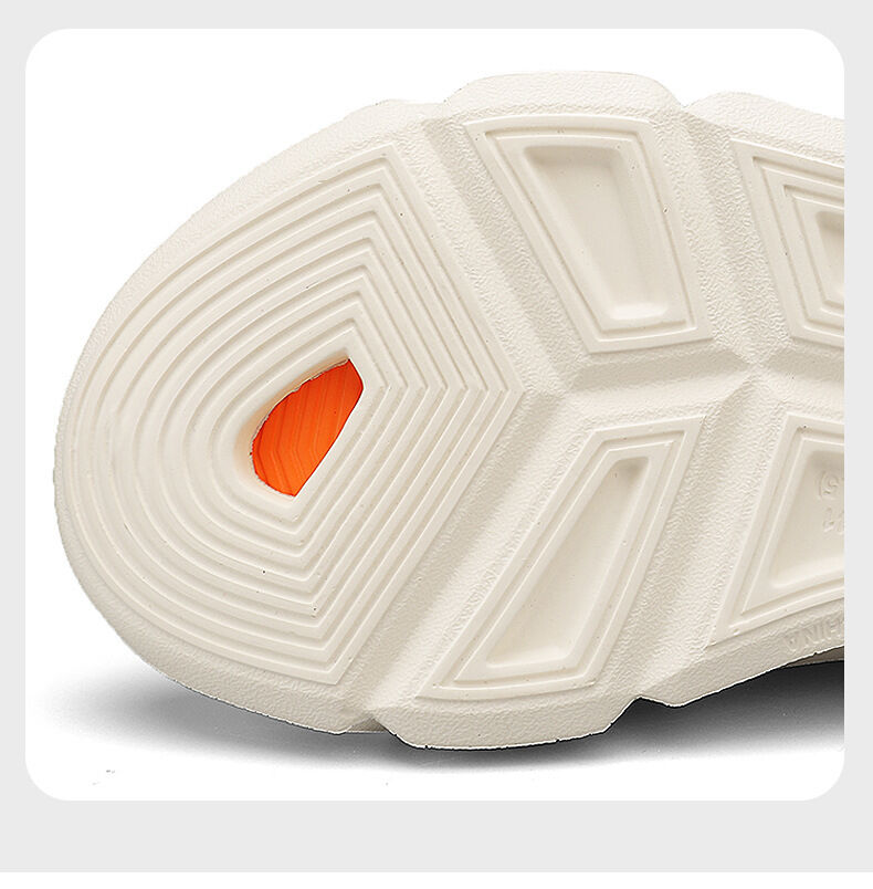 Men's Summer EVA Crocs with 3 Color Options - Breathable, Non-Slip, Comfortable Beach & Casual Sandals(white&black-40-41)