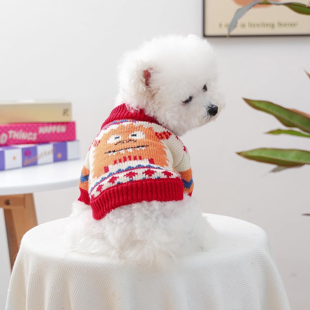 Dog Coat - Dog Sweater - Sweater for Small Dogs - Dog Sweater - Winter Knitted Sweater - Warm and Lightweight Cat Sweater - Perfect for Chihuahuas - Holidays - Christmas Decorations - Christmas - Size XL