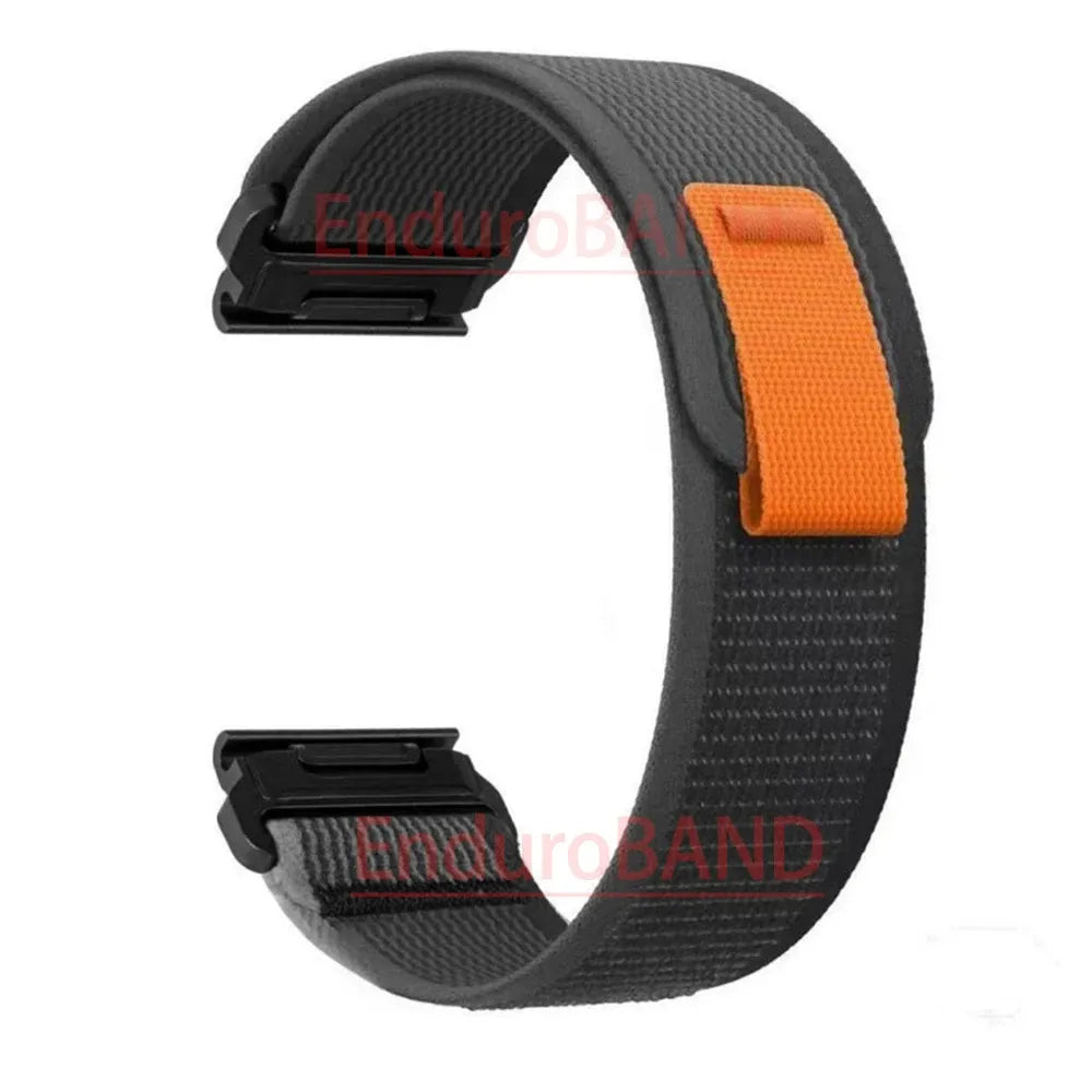 Nylon Watch Band Compatible with Garmin Fenix 7 7X 6X Pro Enduro Instinct Mk1 Epix Gen 2 A6, 20mm