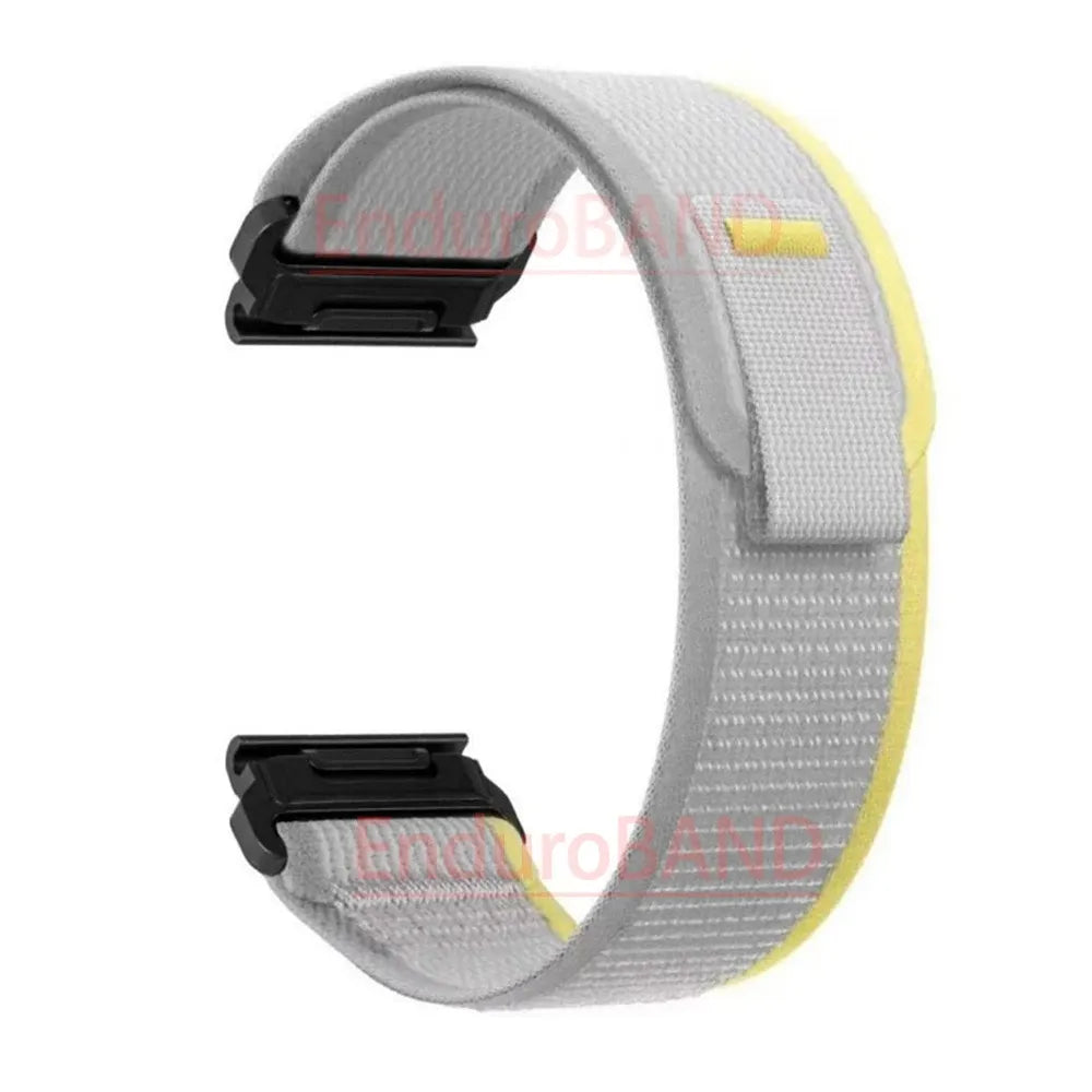 Nylon Watch Band Compatible with Garmin Fenix 7 7X 6X Pro Enduro Instinct Mk1 Epix Gen 2 A7,26mm