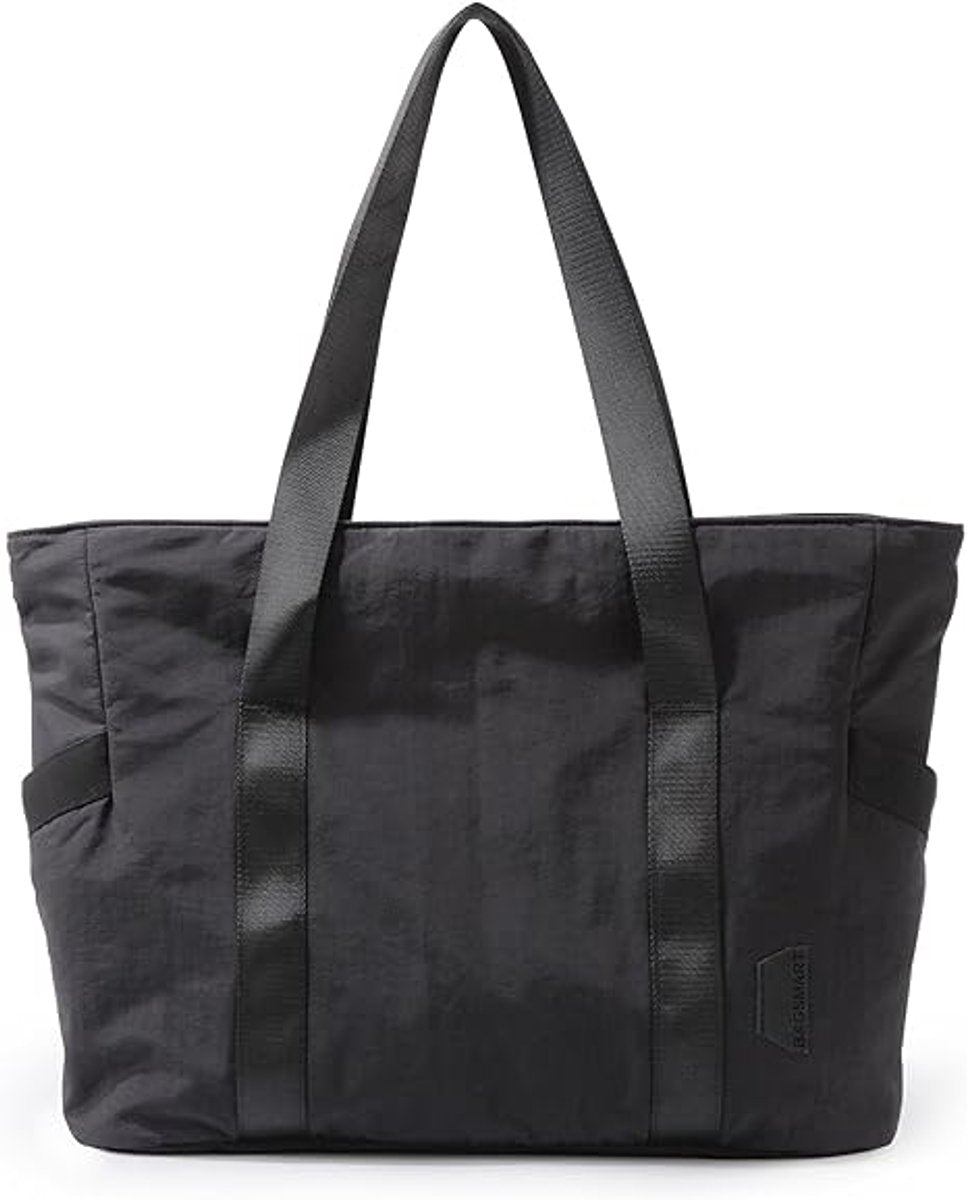 Women's Tote Bags - Women's Bags - Tote Bags - Shopping Bags - Weekend Bags - Shopping Bags - Beach Bags - for sports mats, shopping, gym, sports, travel - black