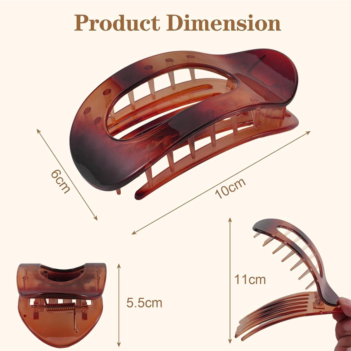 Hair elastic - 4 pieces - Hair accessories - 4 colors -